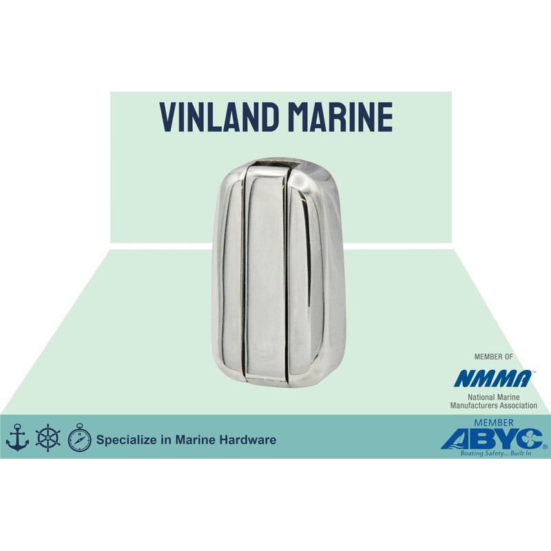 Vinland Marine 304 Stainless Steel Spring Loaded Folding Coat Hook