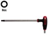 Teng Tools 1/4 Inch SAE Ball Point End T-Handle Hex