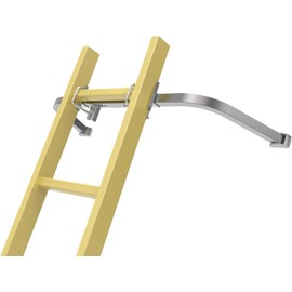 Ladder Stabilizer for Roof, Wing Span/Wall Standoff Extended Roof Stabilizer with Non-Slip Rubber Bottom pad Fixed Angle of Ladder Accessory