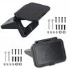 2Pcs 120A Plug Mounting Panel with Dust Cover, Compatible with