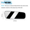 2PCS Car Rearview Blind Spot Mirror, 3.7" x 1.4" HD