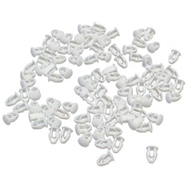 Cora 000116018 100 Fixing Kit for License Plate, White