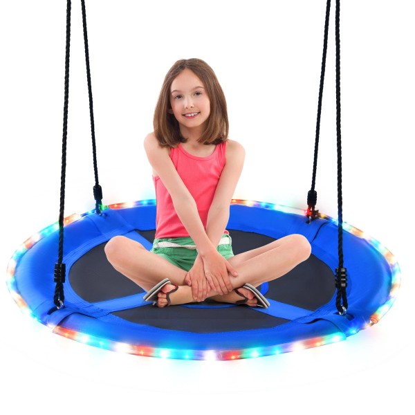 Trekassy 700lbs 40" Saucer Tree Swing Round for Kids Adults