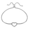 Hoops & Loops - Pulsera Ajustable de Plata de Ley