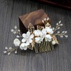 Wedding Hair Comb Rhinestone Clip Headpiece Crystal Bridal Hair Accessories
