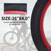 26x4.0 Bike Tire for Electric Bikes - Puncture Resistant All-Terrain