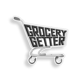 Real Sticky Grocery Getter Sticker Mom Car SUV Mini Van Wagon JDM Baby Window Bumper Decal