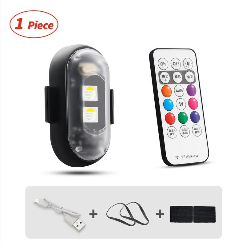 RGB Led Aircraft Strobe lights Motorcycle Lights LED Flash Position
