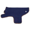 Petface Navy Fleece Dog Coat, Medium (45cm)