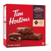 Tim Hortons Double Chocolate Granola Bars, Peanut Free, 5 Count,