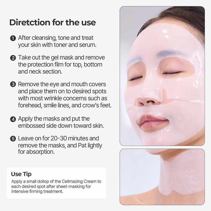 Torriden [Torriden]Cellmazing Firming Gel Mask (1ea)