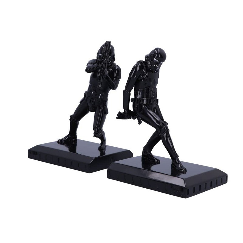Nemesis Now Shadow Stormtrooper Bookend Figurines 18.5cm, Resin, Black, Original