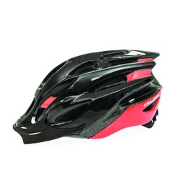 Raleigh - CSH1134L - Mission Evo Lightweight Adjustable Unisex Cycling Helmet Size 58-61cm in Black and Red