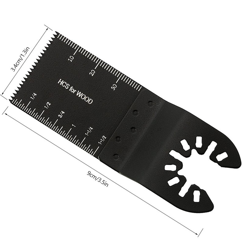 10pcs Oscillating Saw Blades Quick Release Multitool for Metal Wood