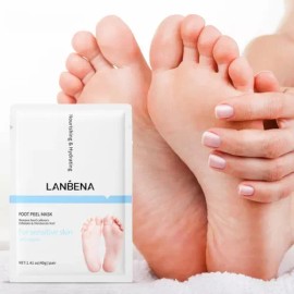 Lanbena Mascarillas De Pies Hidratante Exfoliante Aclarante