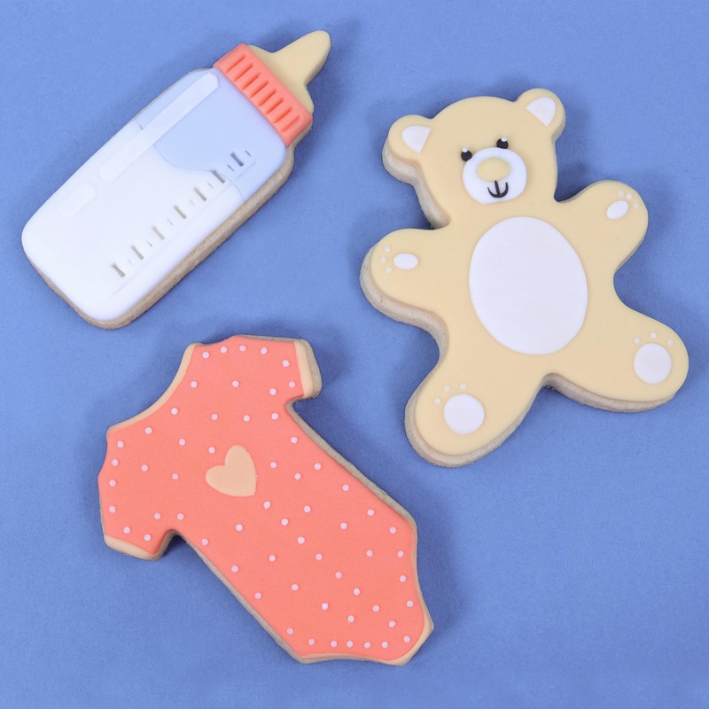 PME New Baby Cookie Cutter Set, Blue