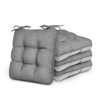 Love's cabin Memory Foam Chair Cushions Set of 4, Outdoor/Indoor