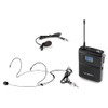 VONYX WM60B Wireless Bodypack Microphone UHF, 16-Channel Beltpack System with