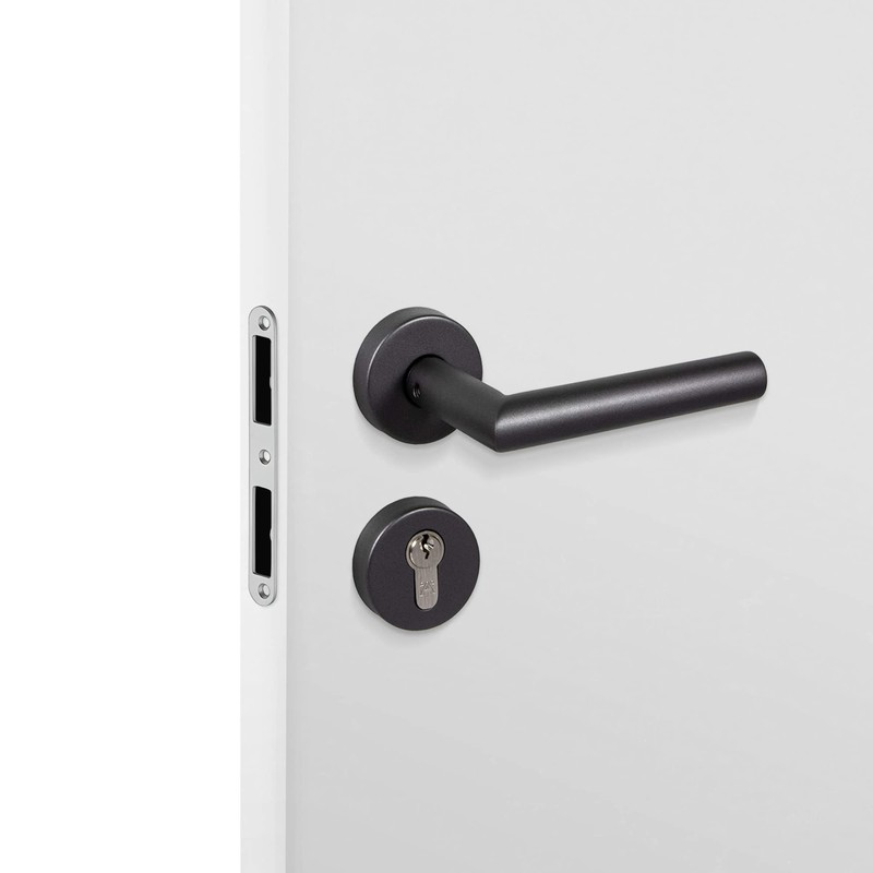 Gedotec Strike Plate Stainless Steel | 1 Piece Inlet Strike