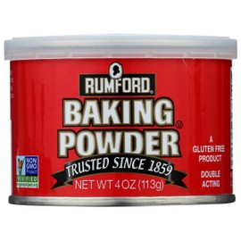 Rumford Double Acting Baking Powder, 4 Ounce