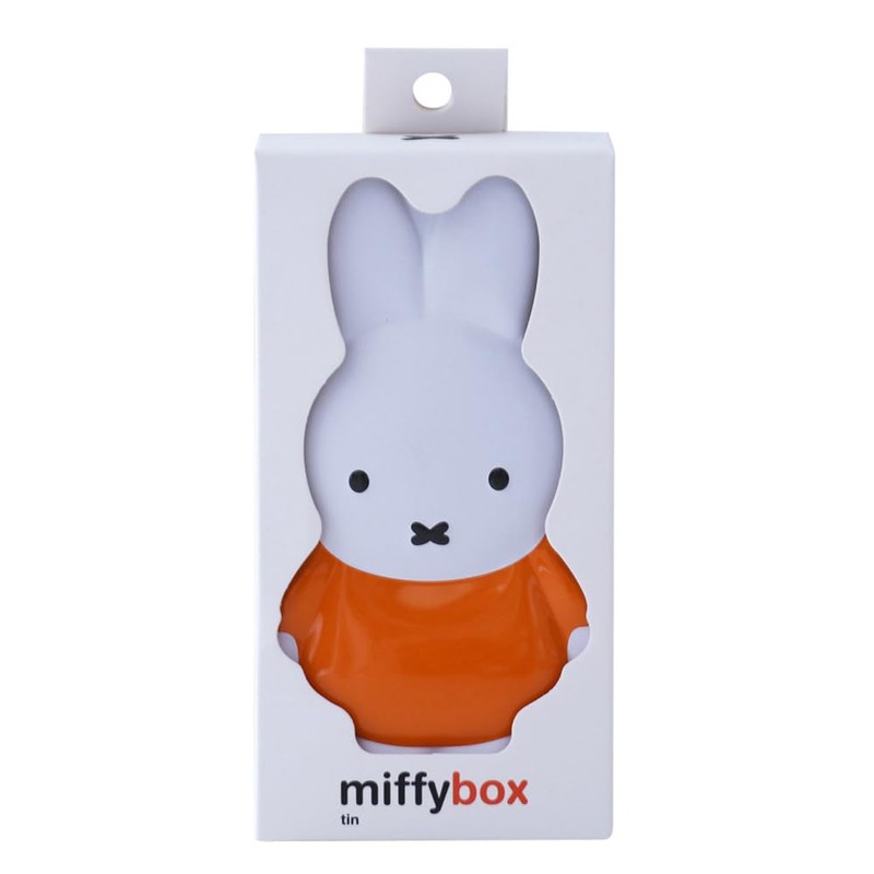 MTDay MD-001OR Miffy Box, Tin Can, Orange