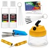 Master Airbrush Cleaning Kit with Cleaning Pot & Solution -