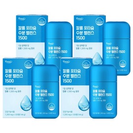 Furnit Potassium Potassium Moisture Balance 1500, 120 tablets, 4 boxes / 퍼니트 칼륨 포타슘 수분 밸런스 1500, 120정, 4박스