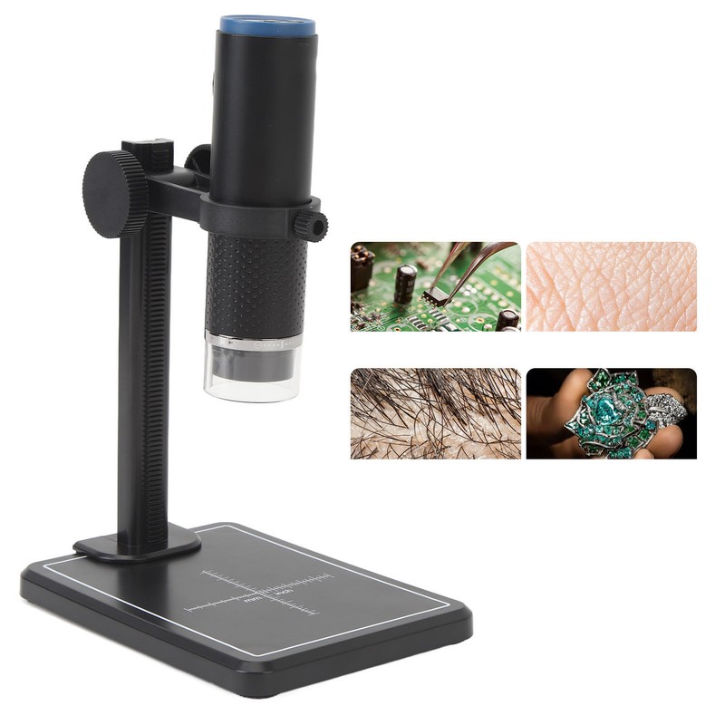 2MP Wireless Digital Microscope 50X to 1000X Magnification WiFi Portable