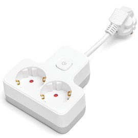 2 Way Female Short 5cm Cable Ideal for Electrical Connections in Tight Spaces