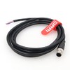 DRRI M12 8-Pins Sensor Connector to Fly Lead Waterproof Electrical