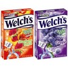 Welchs Singles to Go Variety! Strawberry Peach & Grape (Pack