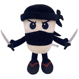 HNIEHEDT Tung Tung Tung -Sahur Plush, Tralalero Shark Toy,Funny Italian Shark Meme Figure Animals Plush Birthday Gifts for Kids & Fans (F)