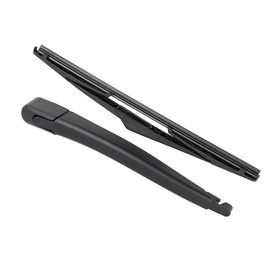 MACHSWON Rear Windshield Wiper Blade Arm Set Black 310mm 12inch for Ford Fiesta MK6 2011-2018