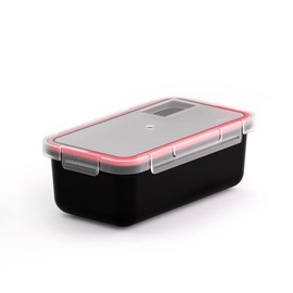 Valira 6090/15 Airtight Container 0.75 L Made in Spain Black