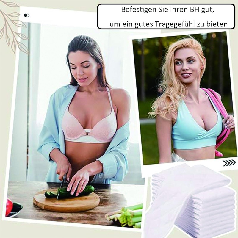 fufupaw Pack of 15 Bra Inserts Sweating, Bra Inserts Cotton,