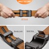 KEMISANT Men's Leather Belt Ratchet Automatic Buckle for Men Business