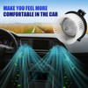 Front AC Blower Motor with Fan Fits for Manual AC