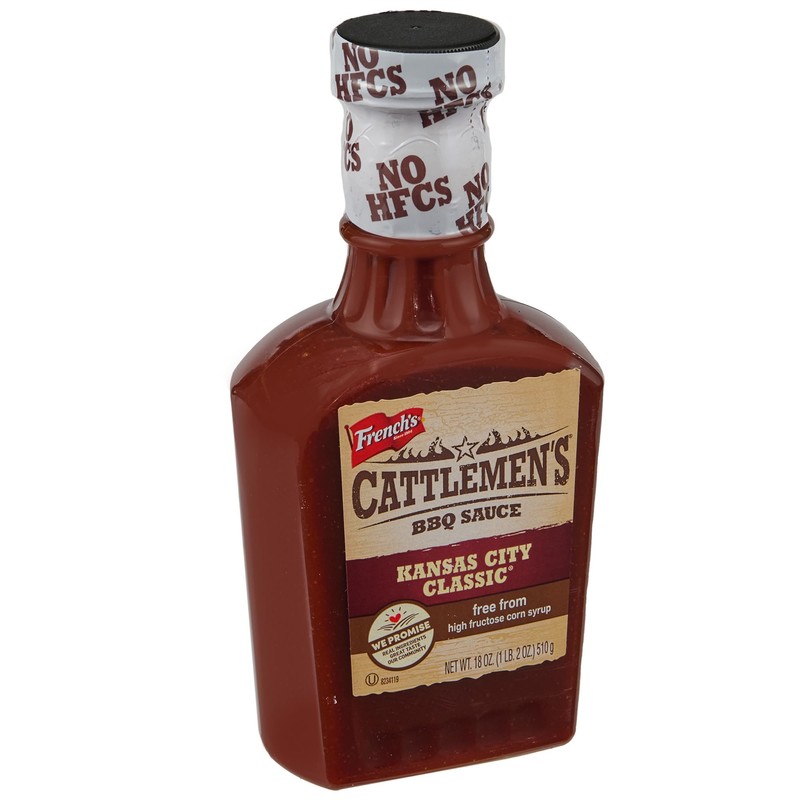 Cattlemen's Kansas City Classic BBQ Sauce, 18 oz (Pack of