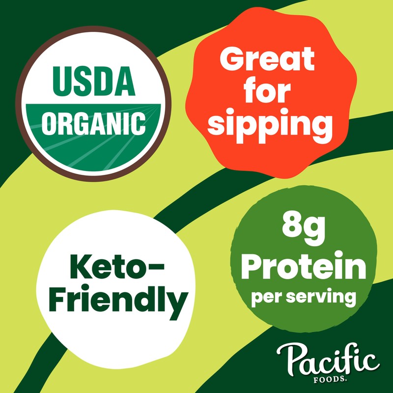 Pacific Foods Organic Chicken Bone Broth With Lemon Balm and