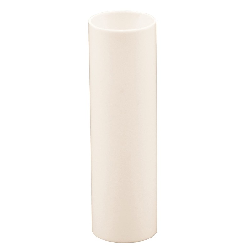 Creative Hobbies 3 Inch Tall Cream Plastic Candle Covers Sleeves