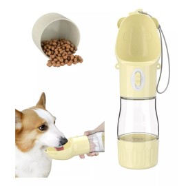 Ebedero Portátil De Botella Para Perros Mascota Agua Viajes