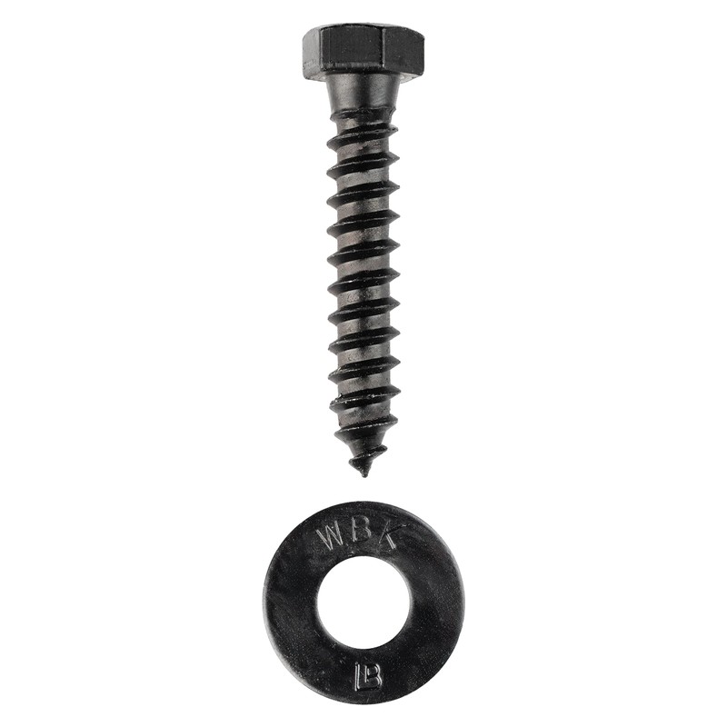 3/8 x 2 (50 Pack) Lag Screw Kit, 50 Screws