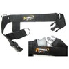 1 Pair Gym Foot Shoe Strap (Unisex) Black 3-D Ankle/Foot