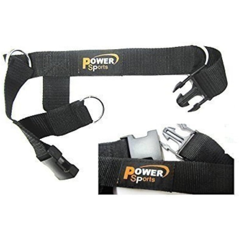 1 Pair Gym Foot Shoe Strap (Unisex) Black 3-D Ankle/Foot