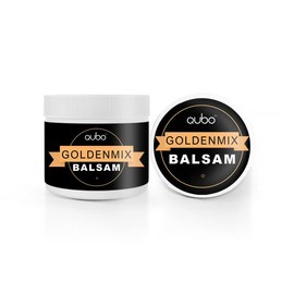 Qubo Golden Mix Leather Balm, Natural Balm for Leather Goods, Shoes (Golden Mix) 260 ml