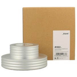 _blank #022si Stabiliser for Record Players, Integrated Dragonfly, Plate Weight, Aluminium, Silver, 306 g Support Weight