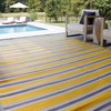 Large Reversible Plastic Straw, Water Resistant Outdoor Rug 8x10 -
