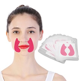 10Pcs Parches Pliegues Nasolabiales Antiarrugas, Levantamiento de la Cara, Líneas de Cuidado de la Risa, Parches Hidratantes Y Tensores para las Arrugas