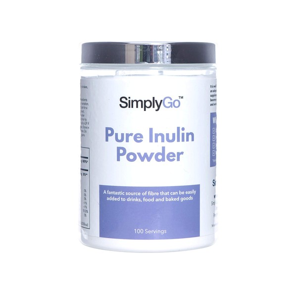 Simply Supplements SimplyGo Pure Inulin Powder | 500g | 100