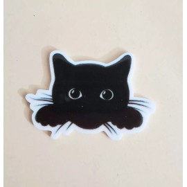 Unbranded Black Cat Magnetic Needle Minder Cross Stitch Embroidery | Cover Holder